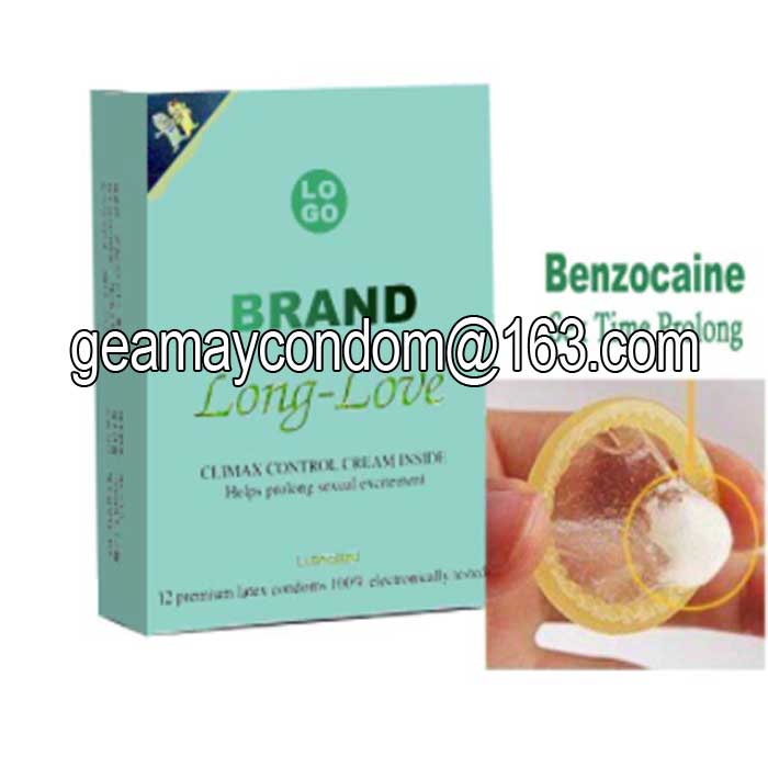 lidocaine vs benzocaine condoms