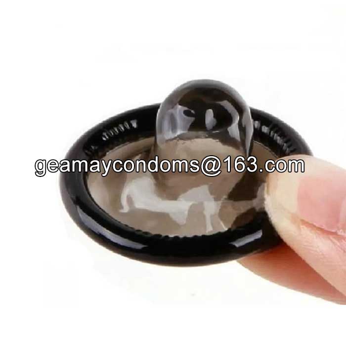 Condones de color negro para hombres
