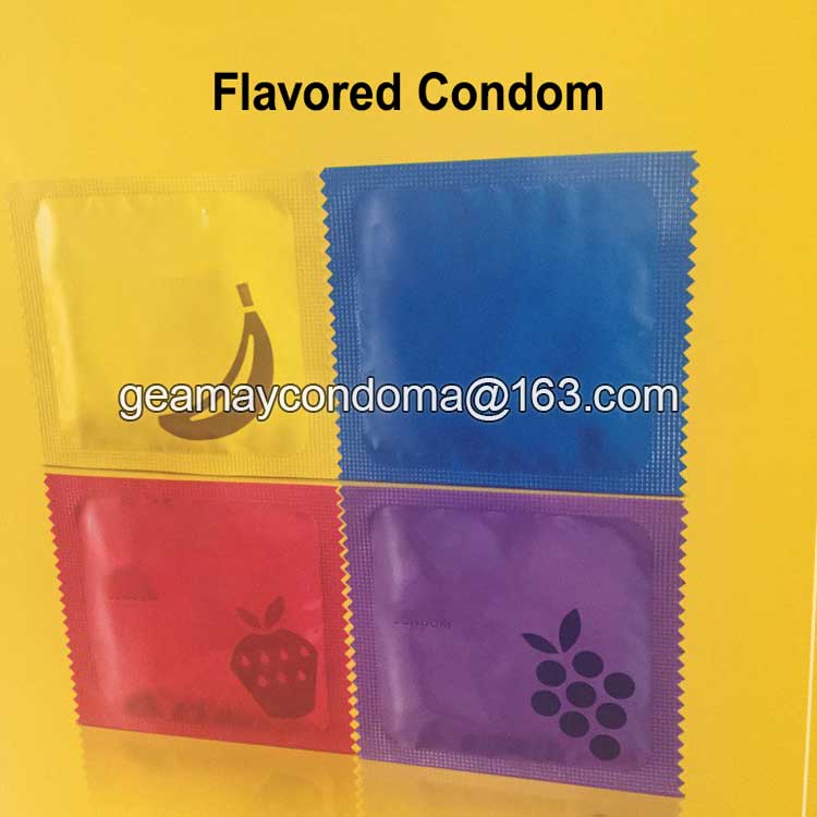 Preservativo com sabor OEM