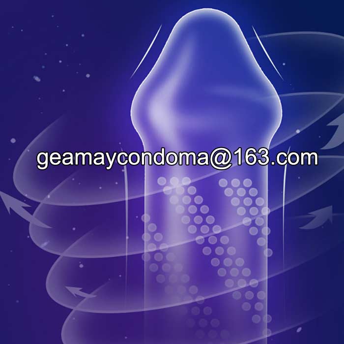 Logo OEM préservatif profilé