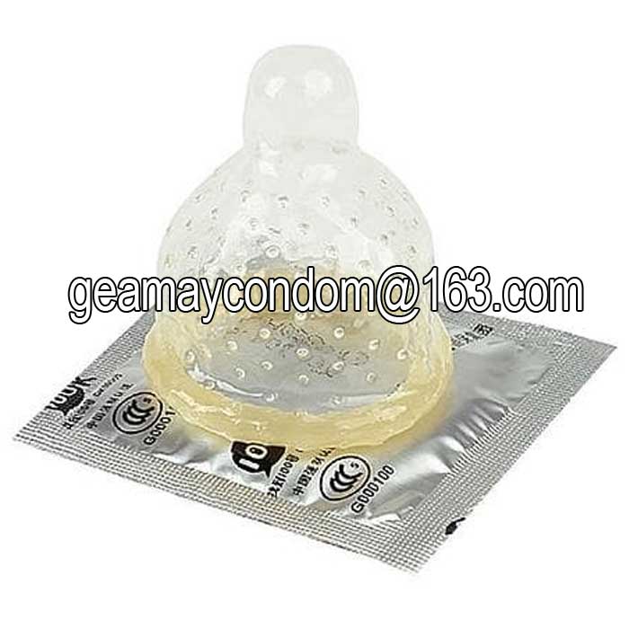 g spot dotted condom for women