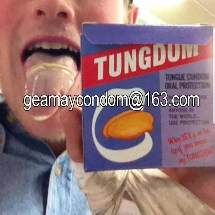 fabricante de condones de lengua