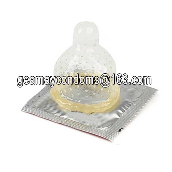bumpy textured condom for more sensation
