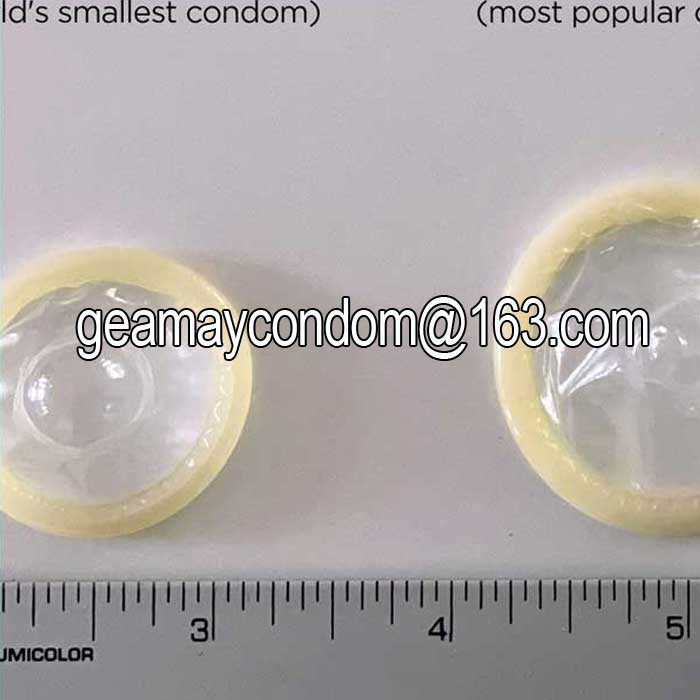 mini size 40mm 45mm 46mm condom supplier