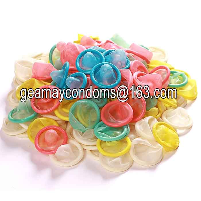 fabricante de preservativos coloridos