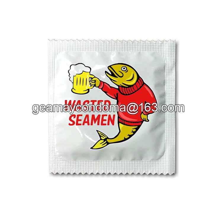 Custom premium condoms