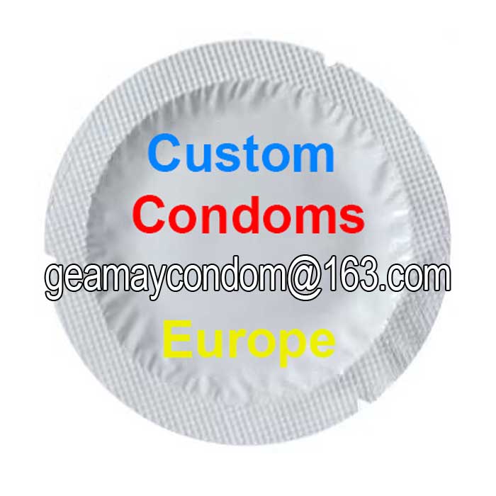 Preservativos personalizados na Europa com certificação CE